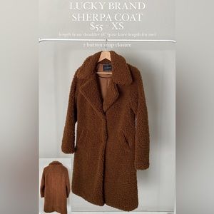 Sherpa Coat - Lucky Brand